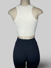 Ribbed Flex Crop Top