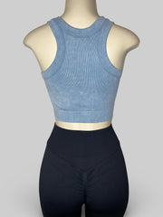 Ribbed Flex Crop Top